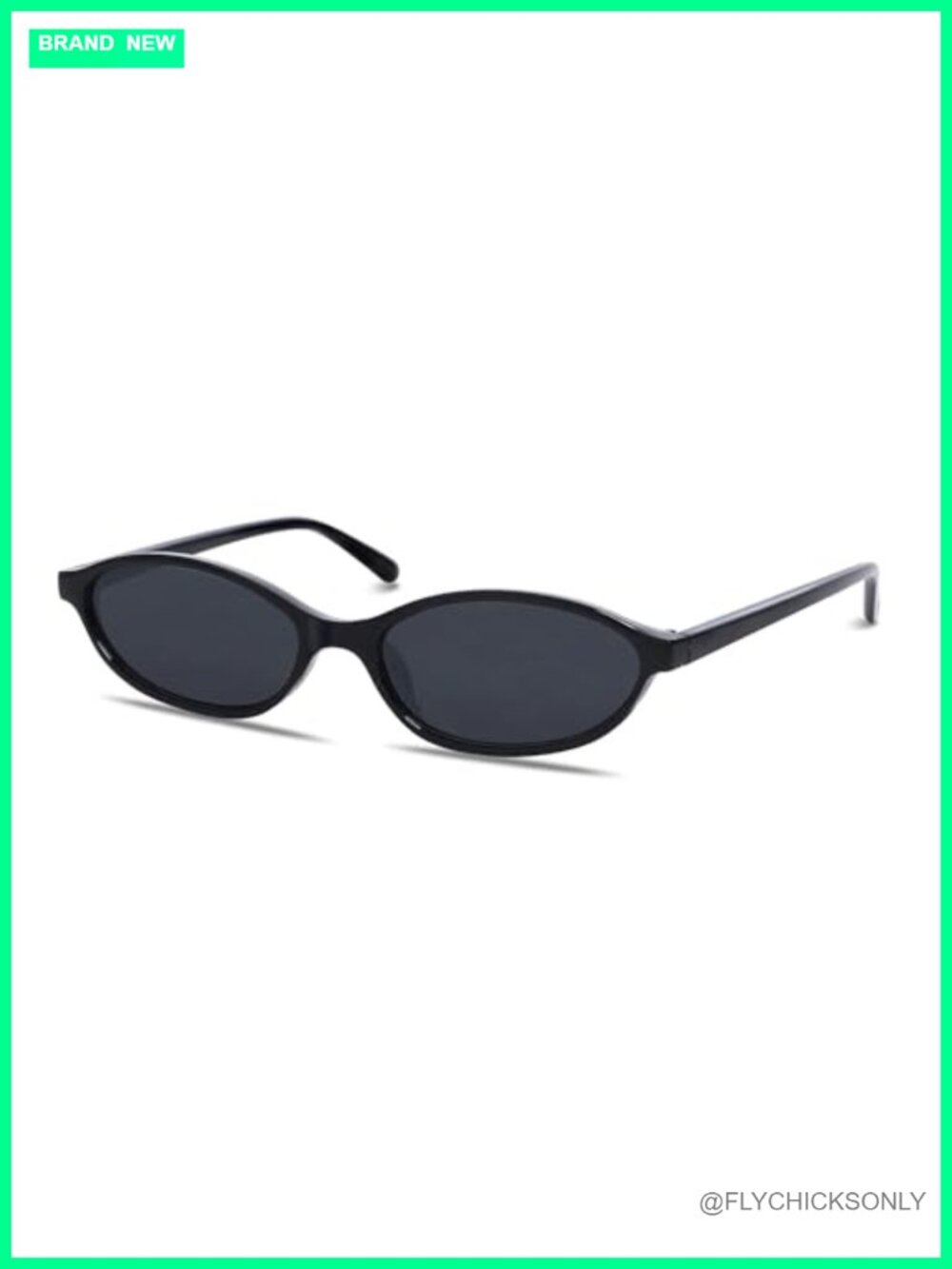 Retro Oval Sunglasses UV400 Protection Lightweight Cat Eye Shades